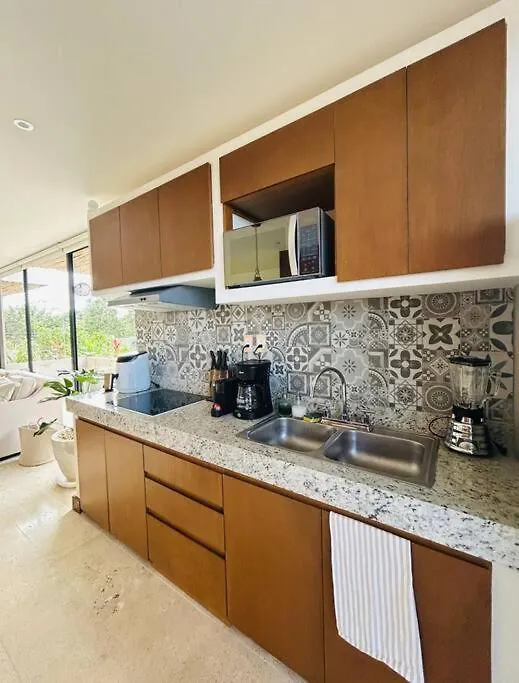New Large Luxurious 1 Bedroom, 1 Bathroom Apartment In 图卢姆 墨西哥